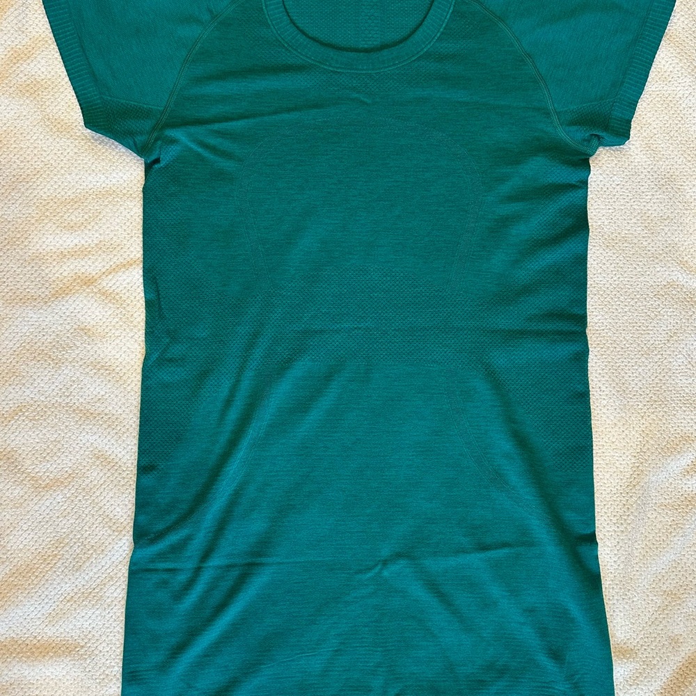 Lululemon Shirt Sleeve Swiftly, Teal